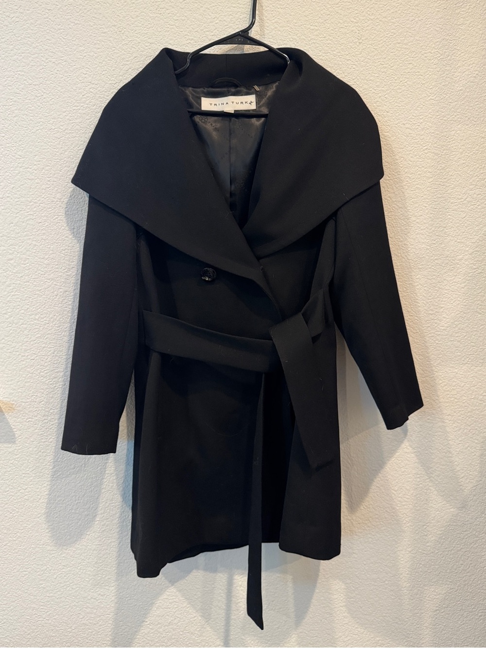 Trina Turk worsted wool coat